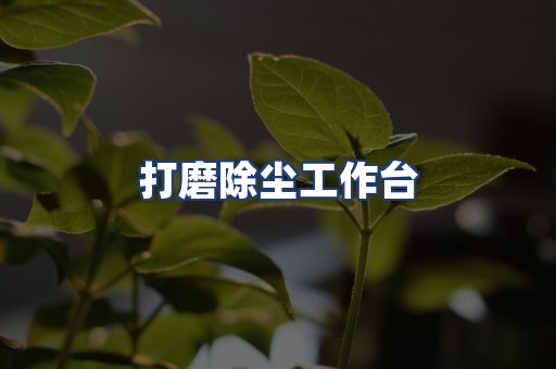 打磨除尘工作台